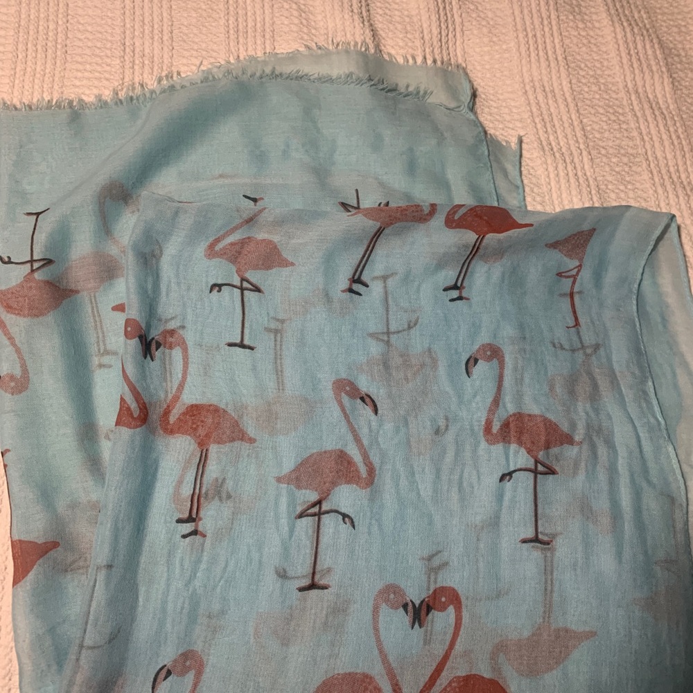 Flamingo scarf
